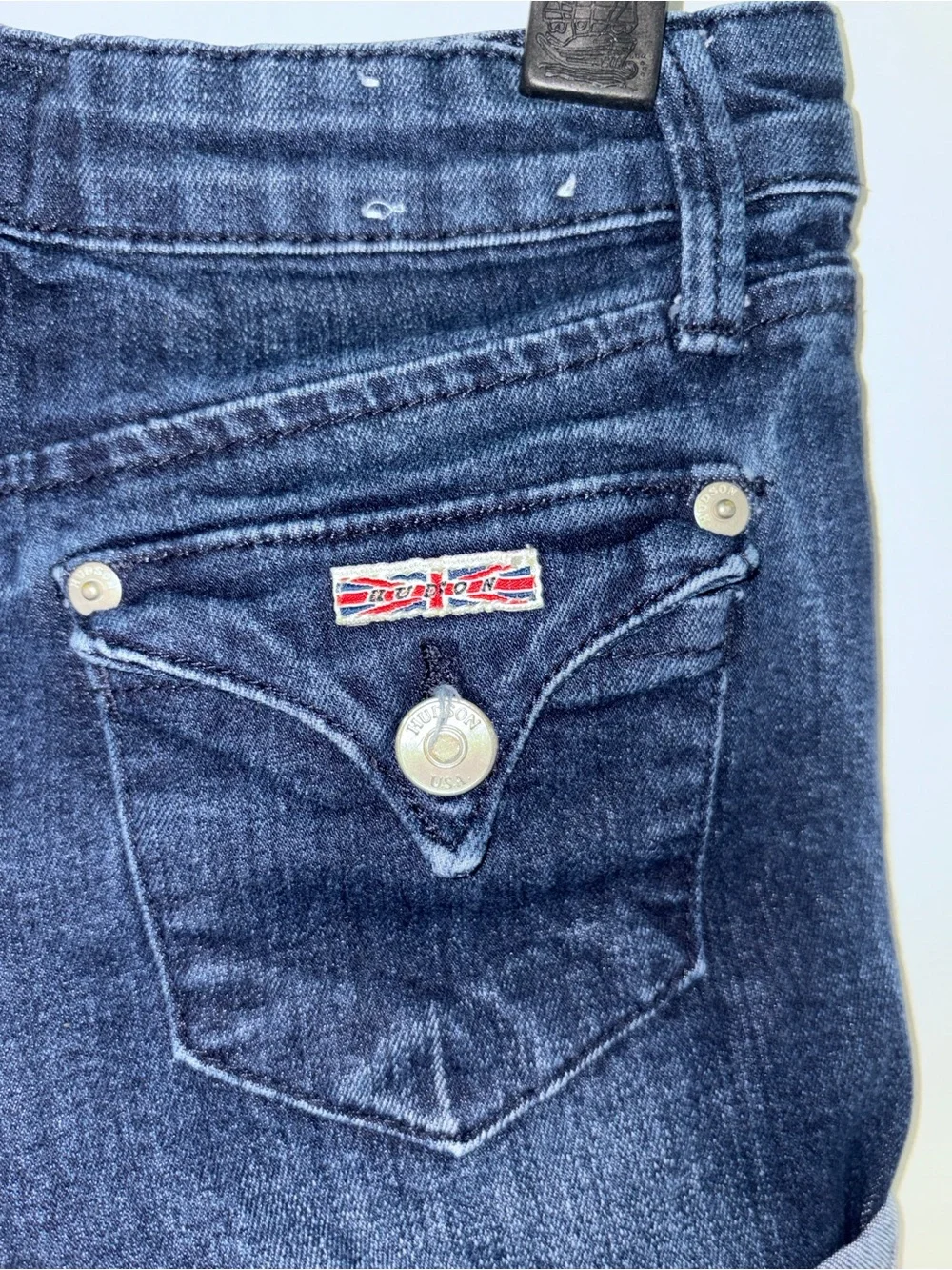 Hudson jean shorts girl's sz 10 EUC LN